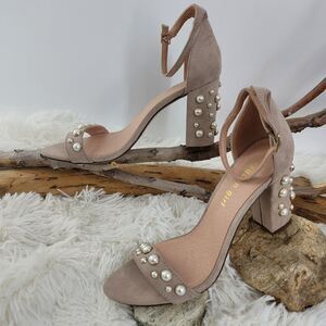 Madden girl two piece block heel sandals (K)